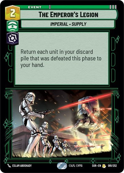 The Emperor's Legion (Spark of Rebellion) Near Mint