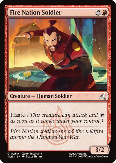 Fire Nation Soldier  0280|2|0|0.00