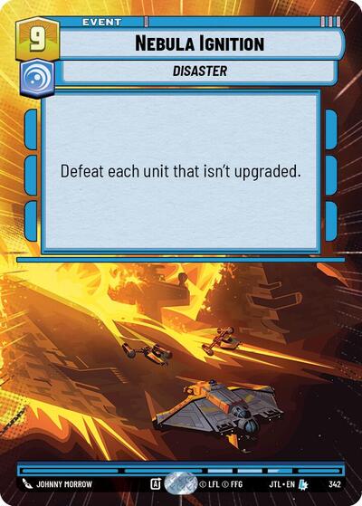 Nebula Ignition (Hyperspace) (Jump to Lightspeed) Near Mint