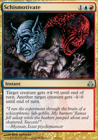 Schismotivate (Guildpact) Medium Play Foil