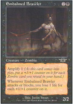 Embalmed Brawler (Legions) Light Play Foil