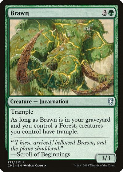 Brawn (Commander Anthology Volume II) Light Play