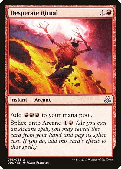 Desperate Ritual (Duel Decks: Mind vs Might) Light Play