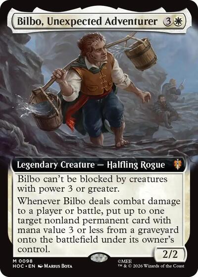 Bilbo  Unexpected Adventurer  Extended Art|1|0|0.00