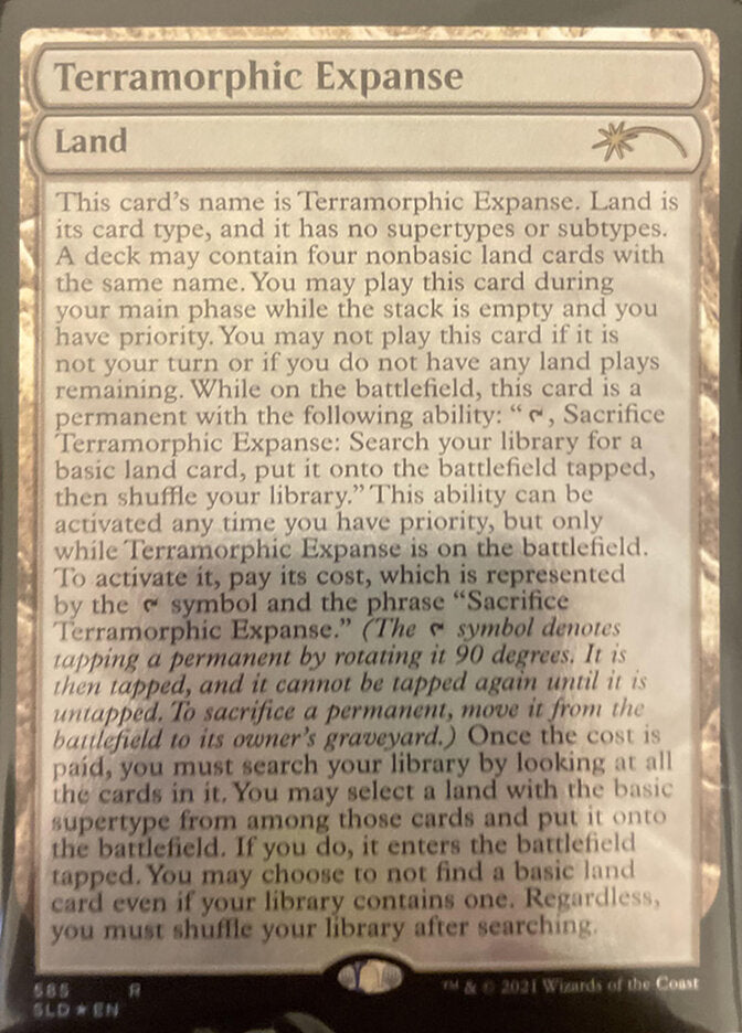 Terramorphic Expanse (Secret Lair) Near Mint Foil