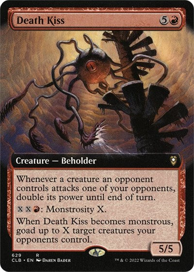Death Kiss (Extended Art) (Commander Legends: Battle for Baldur's Gate) Near Mint