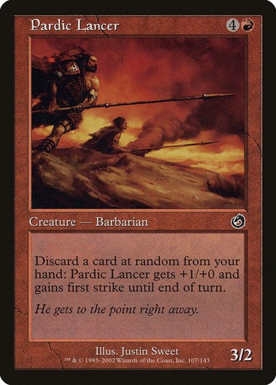 Pardic Lancer (Torment) Medium Play