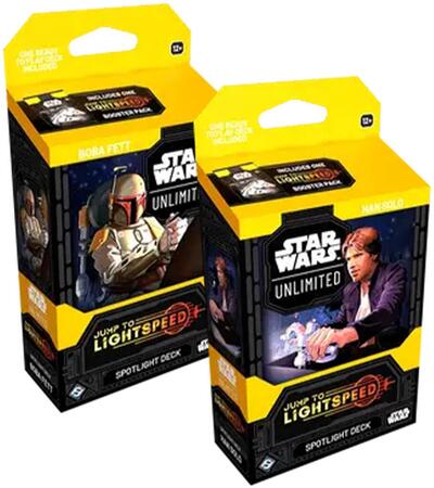 Jump to Lightspeed Spotlight Deck Pair: Boba Fett and Han Solo