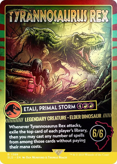 Tyrannosaurus Rex   Etali  Primal Storm  Rainbow Foil|1|0|0.00