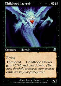 Childhood Horror (Odyssey) Medium Play Foil
