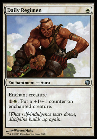 Daily Regimen (Duel Decks: Heroes vs Monsters) Medium Play