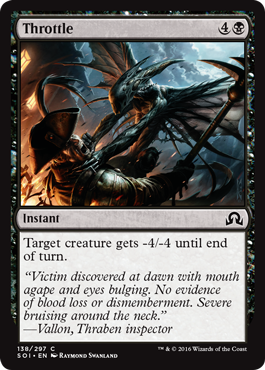Throttle (Shadows Over Innistrad) Light Play