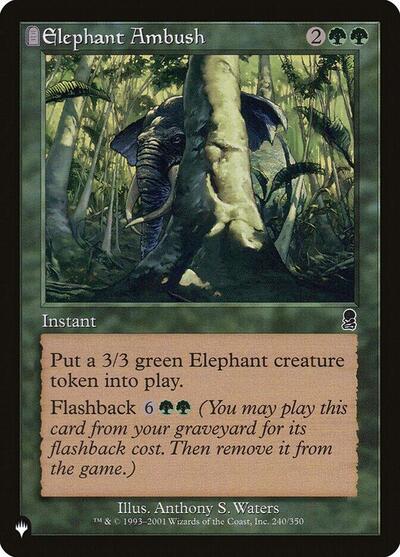 Elephant Ambush (The List) Medium Play