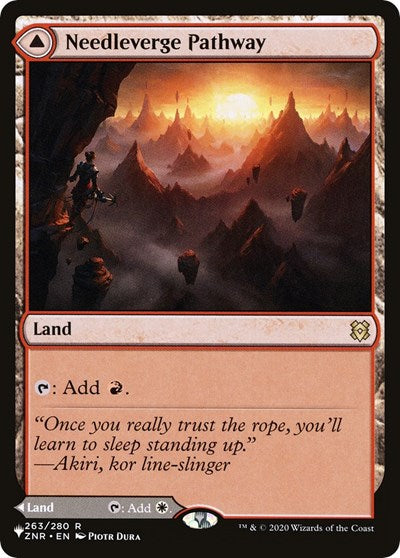 Needleverge Pathway (Secret Lair Commander: From Cute to Brute) Light Play