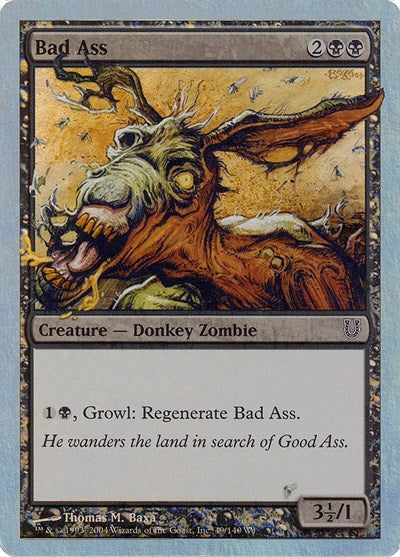Bad Ass (Alternate Foil) (Unhinged) Near Mint Foil