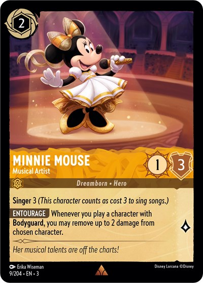 Minnie Mouse - Musical Artist (Into the Inklands) Near Mint