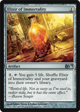 Elixir of Immortality (Magic 2012 Core Set) Near Mint