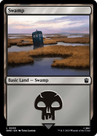 Swamp (0200) (Universes Beyond: Doctor Who) Near Mint Foil