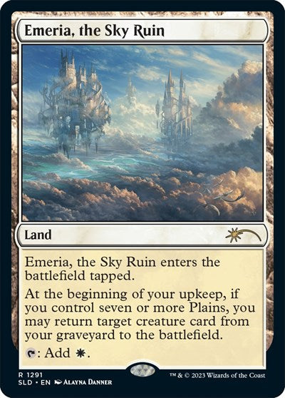 Emeria, the Sky Ruin (Secret Lair) Light Play Foil