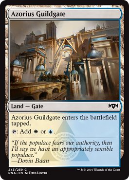 Azorius Guildgate (Ravnica Allegiance) Near Mint Foil