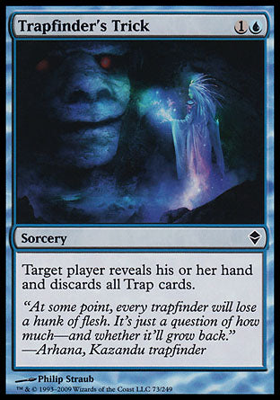 Trapfinder's Trick (Zendikar) Light Play