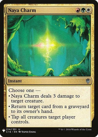 Naya Charm (Mystery Booster) Light Play