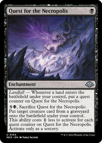 Quest for the Necropolis (Modern Horizons 3) Light Play