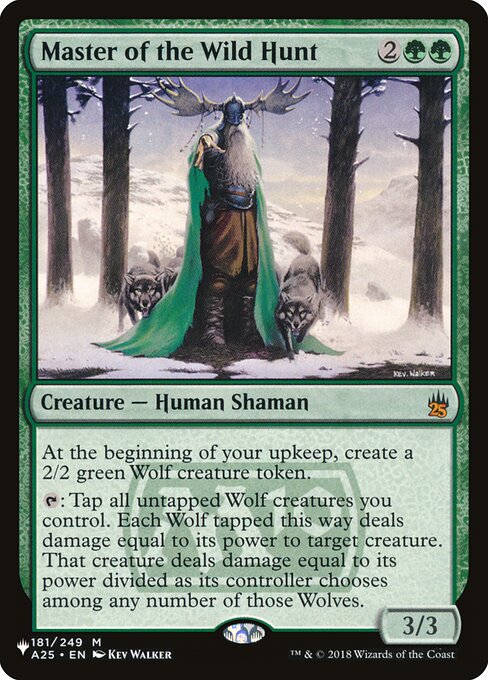 Master of the Wild Hunt (The List) Damaged / Poor