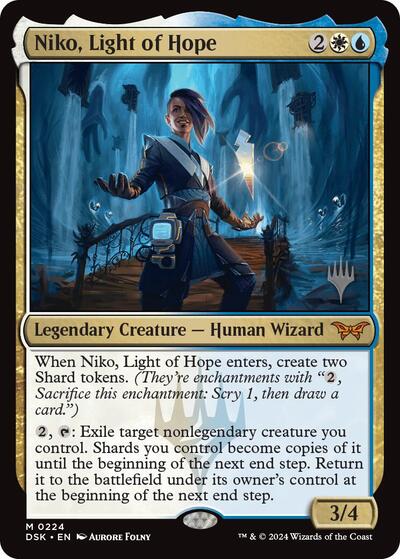 Niko, Light of Hope (Promo Pack: Duskmourn: House of Horror) Near Mint