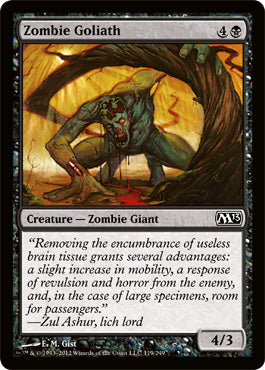 Zombie Goliath (Magic 2013 Core Set) Light Play