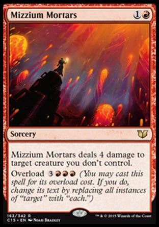 Mizzium Mortars (Commander 2015) Light Play