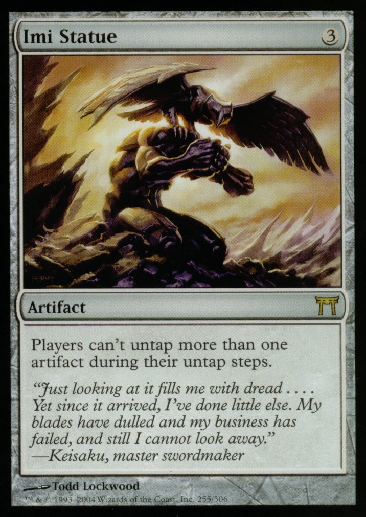 Imi Statue (Champions of Kamigawa) Light Play Foil