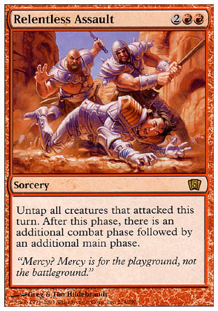 Relentless Assault (8th Edition) Medium Play