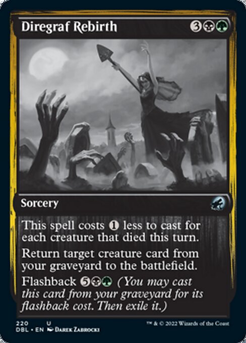 Diregraf Rebirth (Innistrad: Double Feature) Light Play