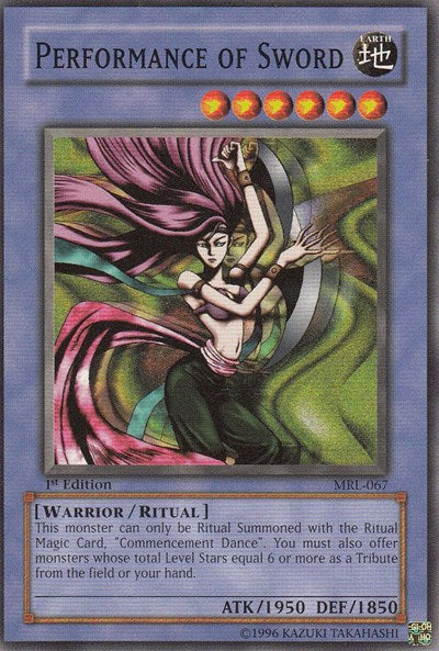 Performance of Sword (Magic Ruler) Heavy Play 1st Edition