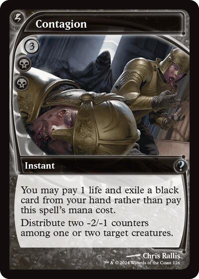 Contagion (Future Sight) (Mystery Booster 2) Light Play