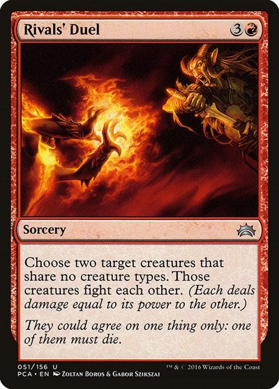 Rivals' Duel (Planechase Anthology) Light Play
