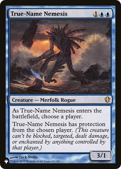 True-Name Nemesis (The List) Light Play