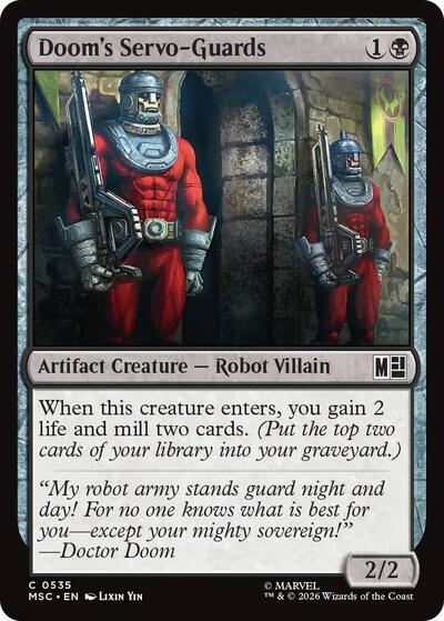 Doom s Servo Guards|1|0|0.00