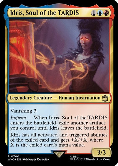 Idris, Soulu of the TARDIS (Surge Foil) (Universes Beyond: Doctor Who) Light Play Foil