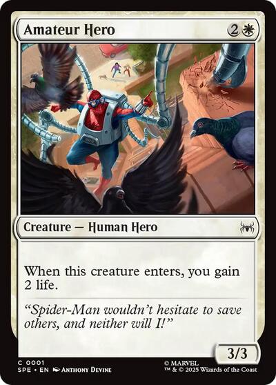 Amateur Hero (Marvel's Spider-Man: Eternal-Legal) Near Mint