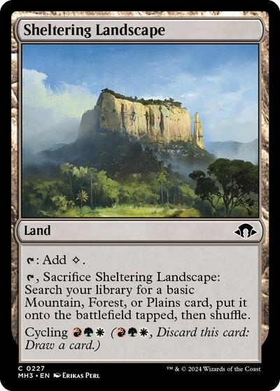 Sheltering Landscape (Modern Horizons 3) Near Mint