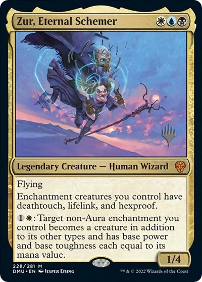 Zur, Eternal Schemer (Promo Pack: Dominaria United) Near Mint Foil