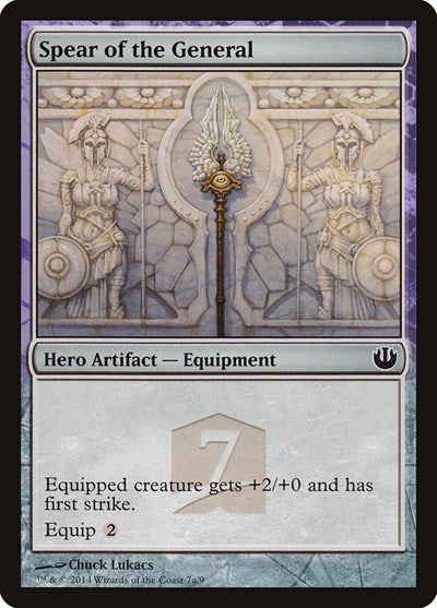 Spear of the General (Promos: Hero's Path) Light Play
