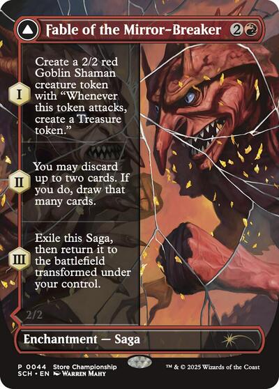Fable of the Mirror-Breaker (Promos: Game Day and Store Championship) Near Mint Foil