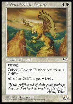 Zuberi, Golden Feather (Mirage) Damaged / Poor