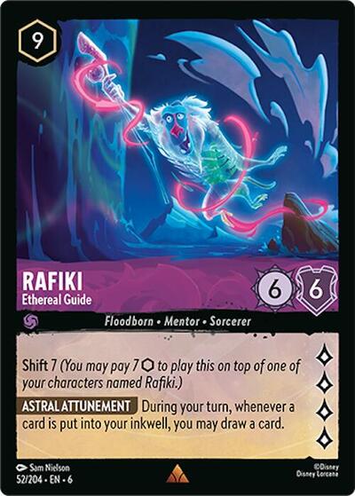 Rafiki - Ethereal Guide (Azurite Sea) Near Mint Cold Foil