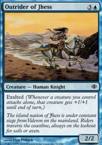 Outrider of Jhess (Shards of Alara) Light Play Foil