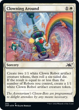 Clowning Around (Galaxy Foil) (Unfinity) Near Mint Foil
