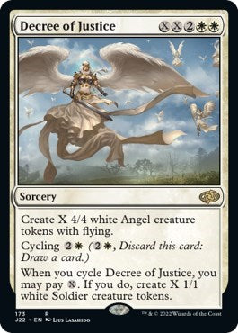 Decree of Justice (Jumpstart 2022) Light Play